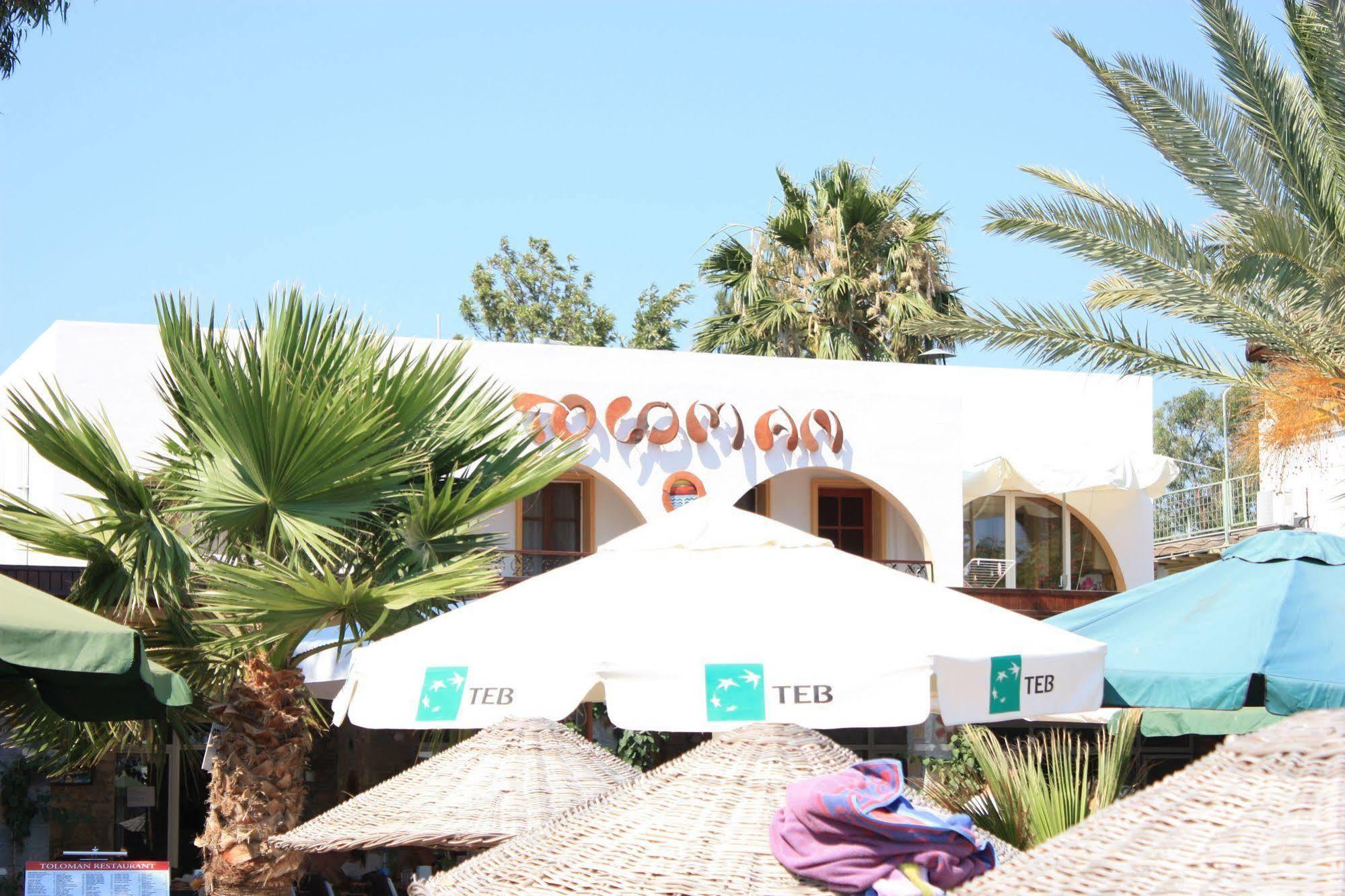 Toloman Hotel Bitez Beach Kültér fotó