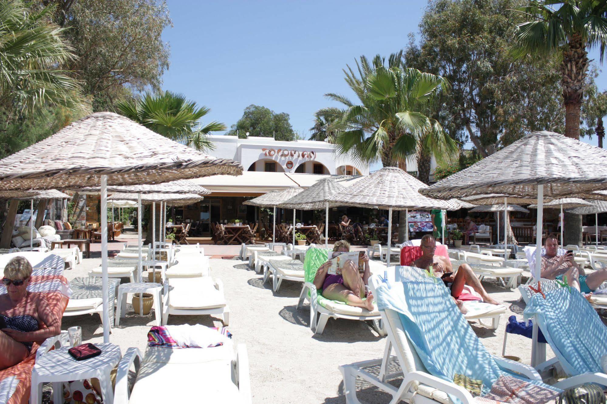 Toloman Hotel Bitez Beach Kültér fotó